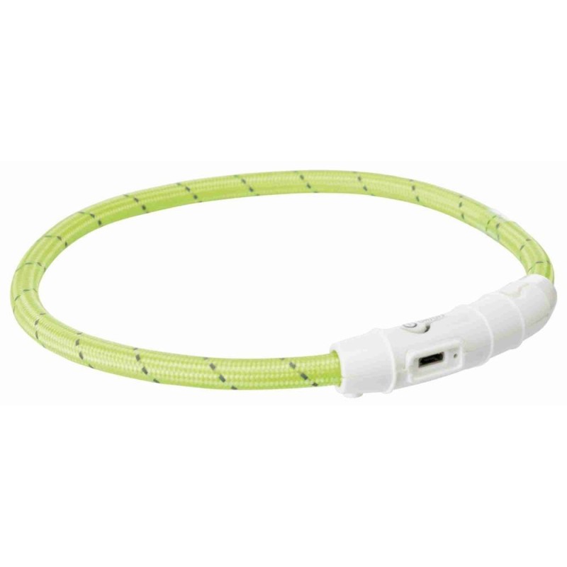 Flash light ring USB, M–L: 45 cm/ø 7 mm, green Flash light ring USB, M–L: 45 cm/ø 7 mm, green