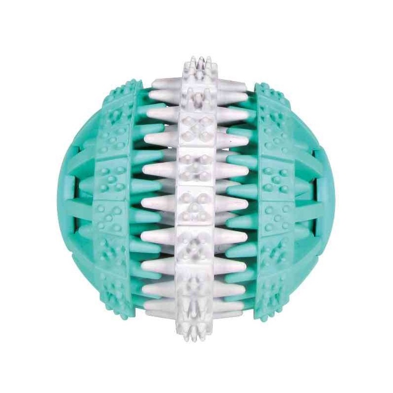 Toy for dogs- ball DentaFun, mint, 6cm Toy for dogs- ball DentaFun, mint, 6cm