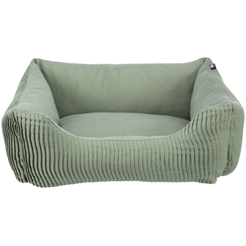 Marley bed, square, 80 × 60 cm, sage Marley bed, square, 80 × 60 cm, sage