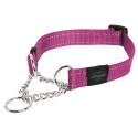 Pool-poov kaelarihm Rogz Utility L 20mm Fanbelt Obedience, roosa helkur