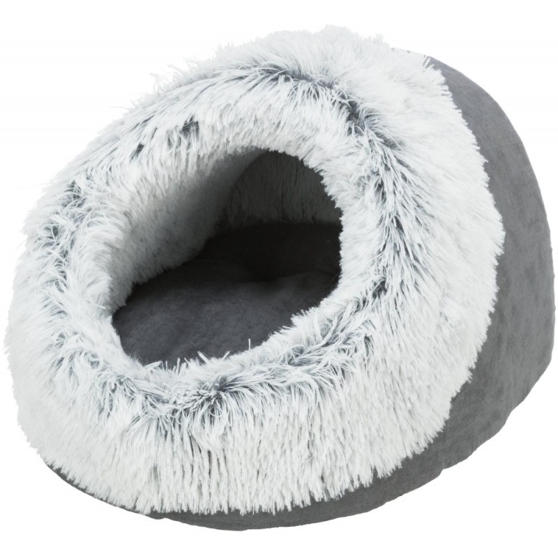 Harvey cave, 35 × 26 × 41 cm, grey/white, black Harvey cave, 35 × 26 × 41 cm, grey/white, black