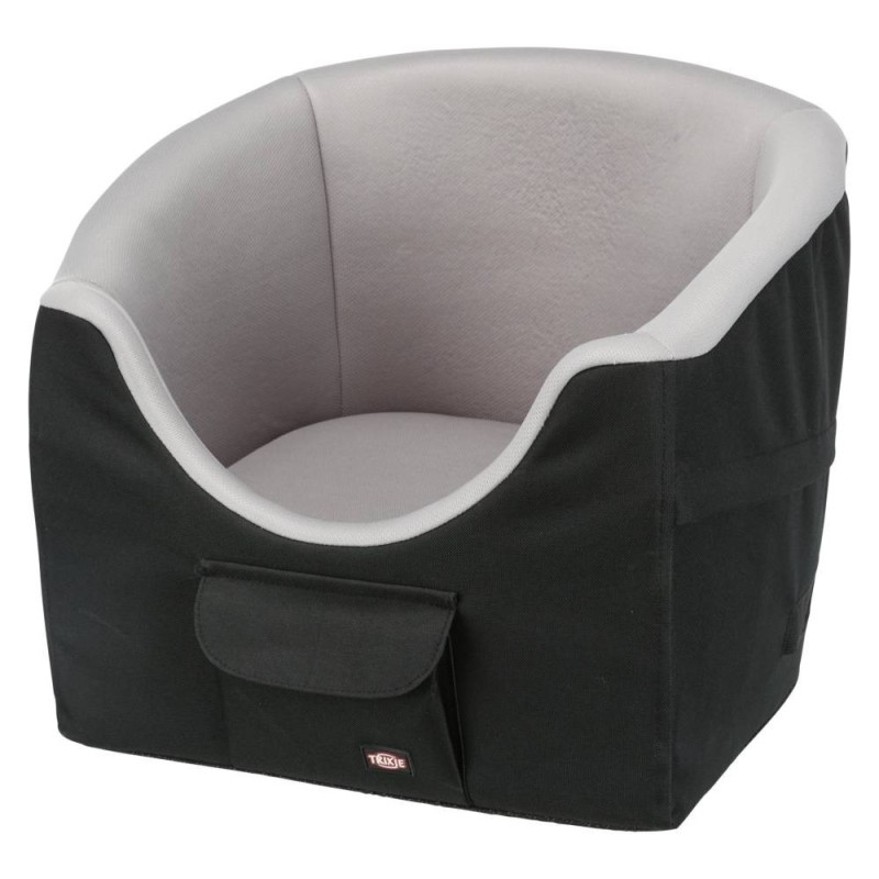 Car seat, 45 × 39 × 42 cm, black/grey Car seat, 45 × 39 × 42 cm, black/grey