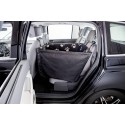 Car seat cover, 0.65 × 1.45 m, black/beige