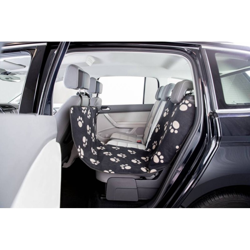 Car seat cover, 0.65 × 1.45 m, black/beige Car seat cover, 0.65 × 1.45 m, black/beige