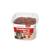 Cranberry bites cup for cats 75g, SANAL