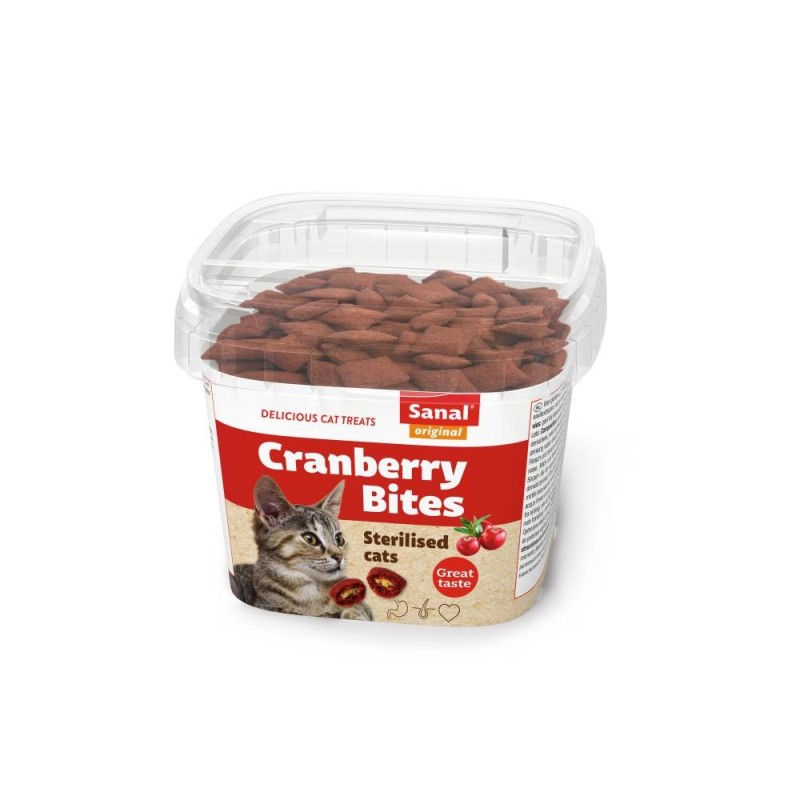 SANAL kassidele Cranberry+Chicken/ jõhvika ja kanaga maius 75g SANAL kassidele Cranberry+Chicken/ jõhvika ja kanaga maius 75g