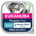 Lamb wet food for cats 85 g, adult, Eukanuba