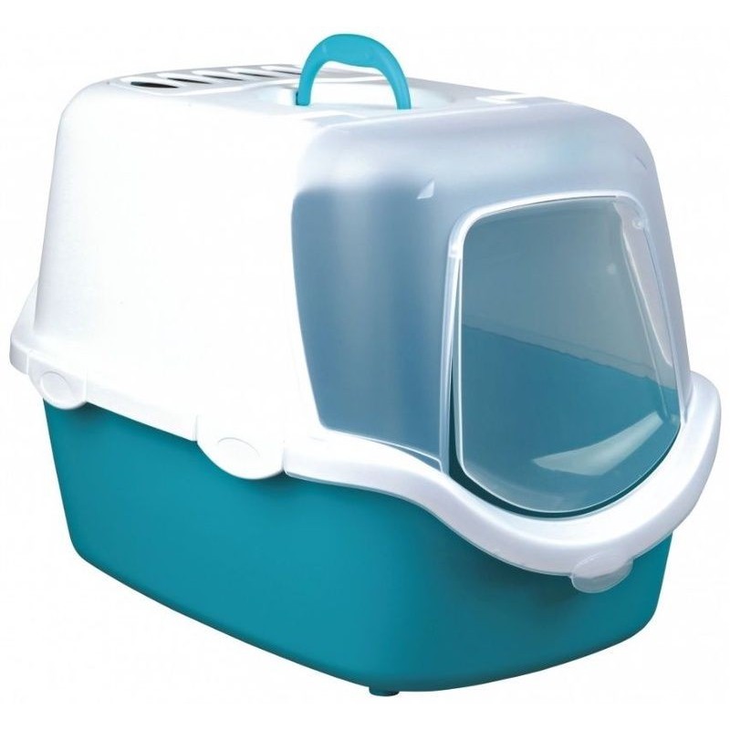 Cat litterbox Vico Easy Clean 40x40x56cm, aquamarine