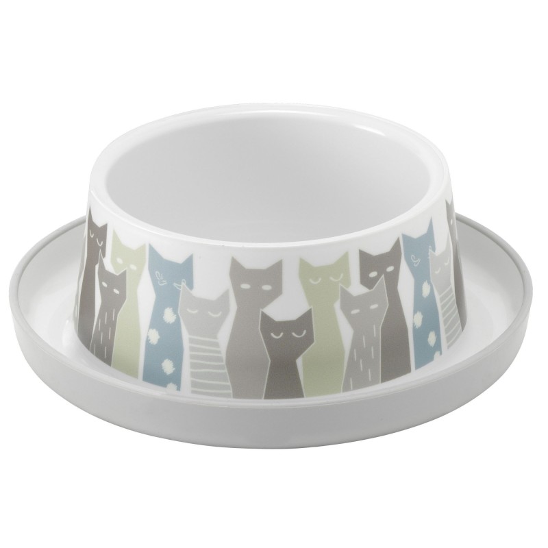 Trendy dinner bowl nr 1 - 350 ml, maasai grey/white Trendy dinner bowl nr 1 - 350 ml, maasai grey/white