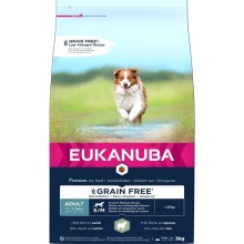 Adult lamb small and medium breeds grainfree 3 kg, Eukanuba