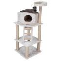 Cat tower Marlena 151cm light grey