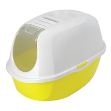 Cat litterbox Smart Cat, white/ yellow
