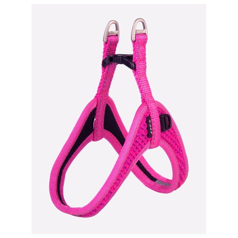 Traksid Rogz Fast Fit roosa helkur 36cm/3-4kg Traksid Rogz Fast Fit roosa helkur 36cm/3-4kg