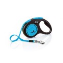 Walking leash New Neon S Ribbon 5m blue