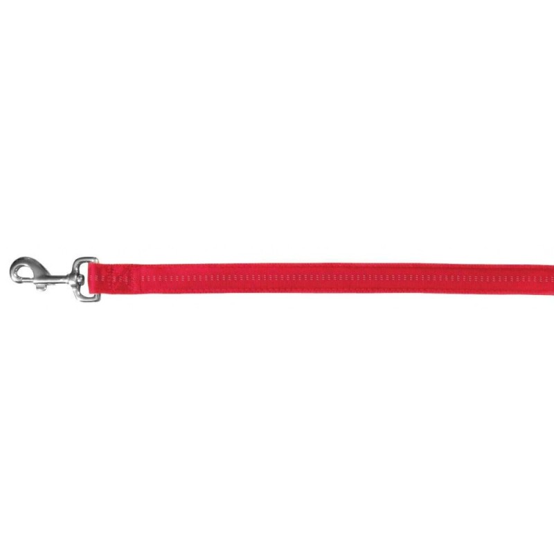 Softline Elegance leash, S: 1.00 m/15 mm, red/beige Softline Elegance leash, S: 1.00 m/15 mm, red/beige