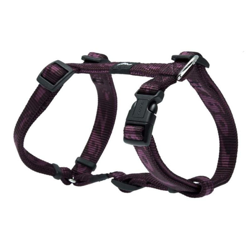 Harness H Matterhorn M 16mm/32-52cm, purple, Rogz Harness H Matterhorn M 16mm/32-52cm, purple, Rogz