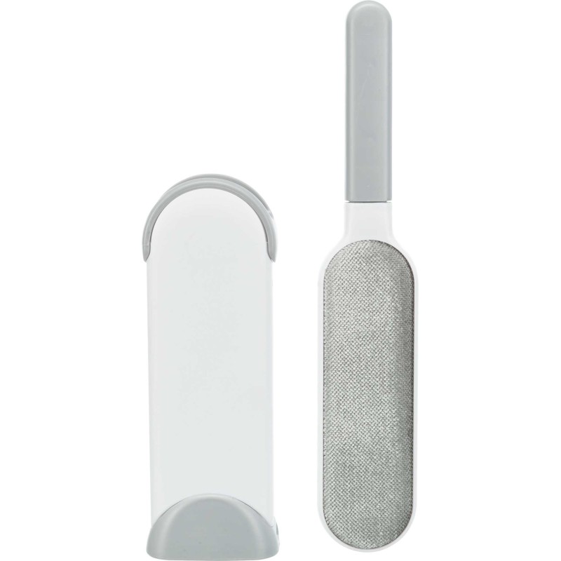 Lint brush with cleaning base, 33 cm, white/grey Lint brush with cleaning base, 33 cm, white/grey