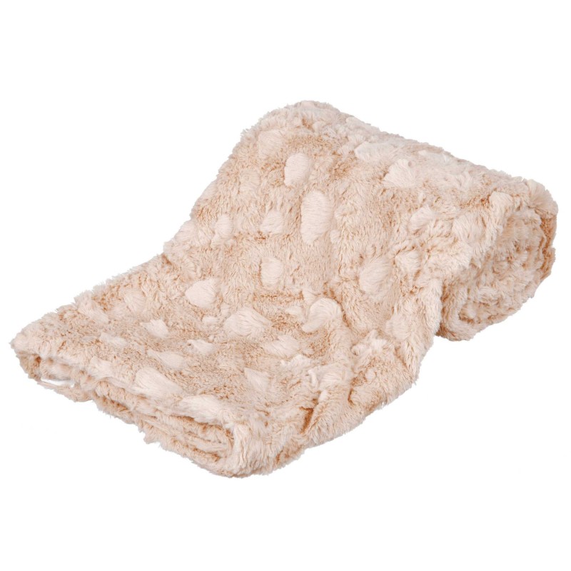 Koera tekk Cosy blanket, struktureeritud pehme plüüs, 150 × 100 cm, beež. Koera tekk Cosy blanket, struktureeritud pehme plüüs, 150 × 100 cm, beež.