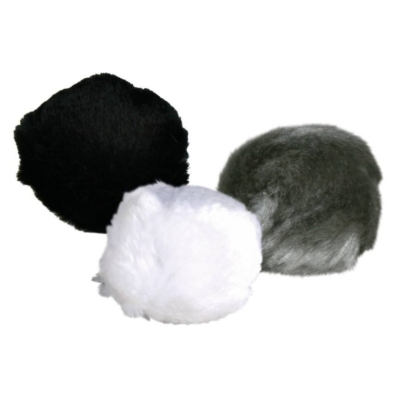 Toy for cats Ball, plush, catnip, ø 3 cm Toy for cats Ball, plush, catnip, ø 3 cm