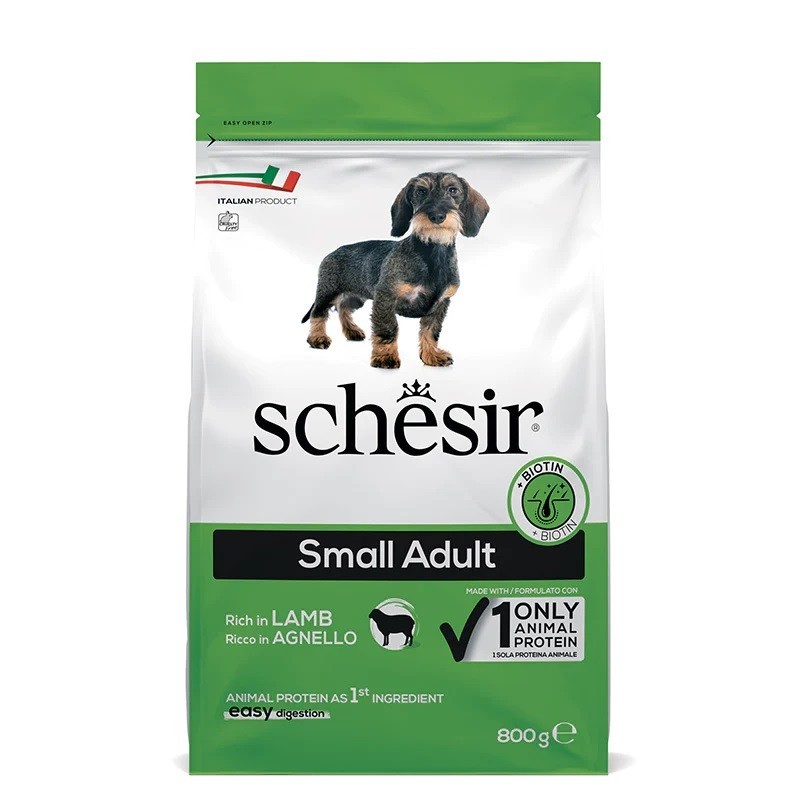 Small maintenance lamb 800g dry dog food, Schesir Small maintenance lamb 800g dry dog food, Schesir