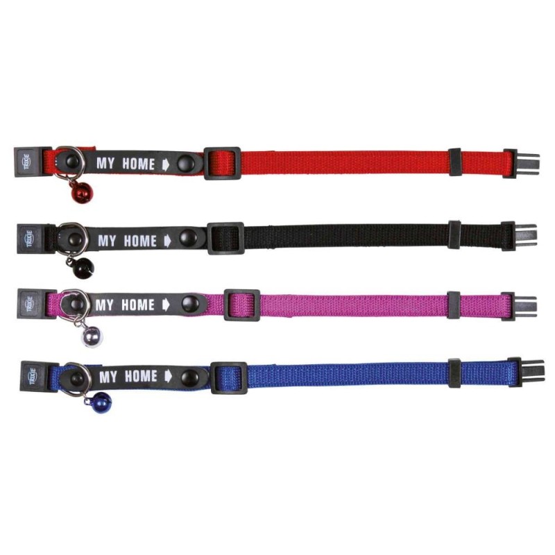 Cat collar my home red, Trixie Cat collar my home red, Trixie