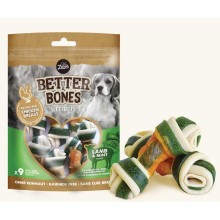 Soft treats lamb with mint flavor, wrapped chicken bones 9pcs ,Zeus