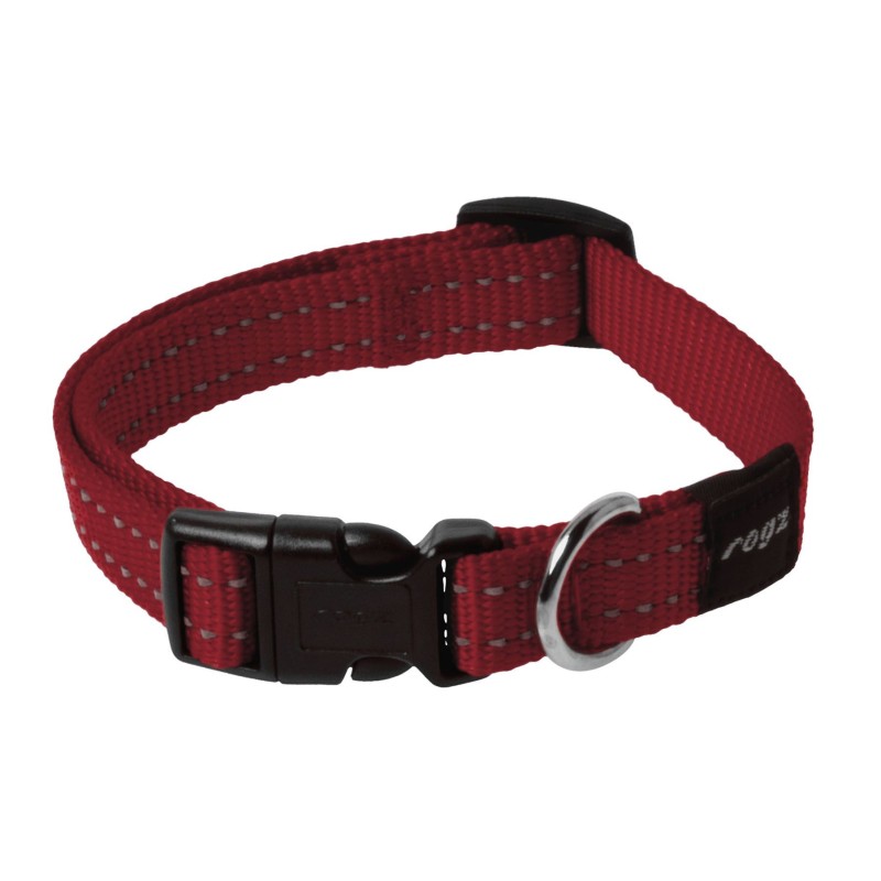 Kaelarihm Rogz Snake 16mm/26-40cm punane Kaelarihm Rogz Snake 16mm/26-40cm punane