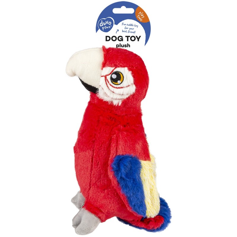 Toy plush ara Macao Cuddle 25x10x9cm, multicolour Toy plush ara Macao Cuddle 25x10x9cm, multicolour
