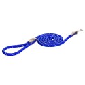Walking leash Rogz Rope Medium 9mm 1.8m, blue reflector