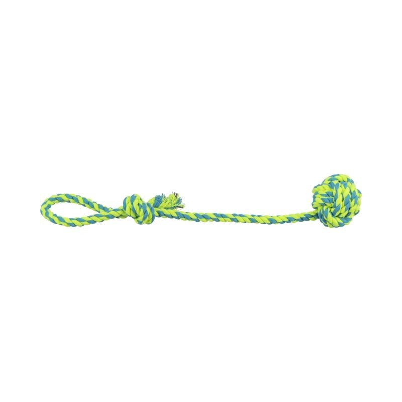 Toy for dogs Playing rope with wiven-in ball 7mm/50cm Toy for dogs Playing rope with wiven-in ball 7mm/50cm