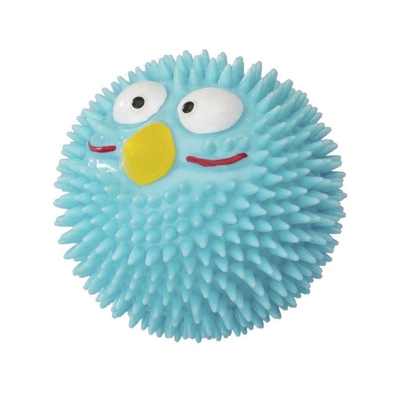 Toy for dogs rubber lucky bird with mint flavour s 6,3cm blue, Ebi Toy for dogs rubber lucky bird with mint flavour s 6,3cm blue, Ebi