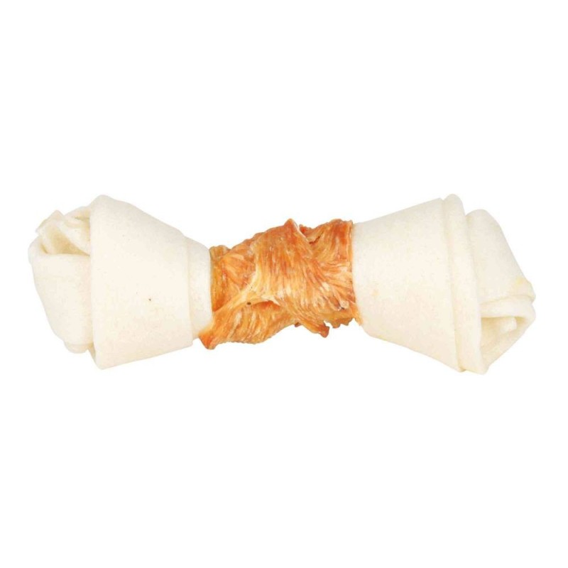 Treat for dogs dentafun knotted chicken chewing bone, 15 cm, 70 g, Trixie Treat for dogs dentafun knotted chicken chewing bone, 15 cm, 70 g, Trixie