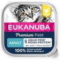 Adult Mono-protein chicken wet food for cats 85 g, Eukanuba