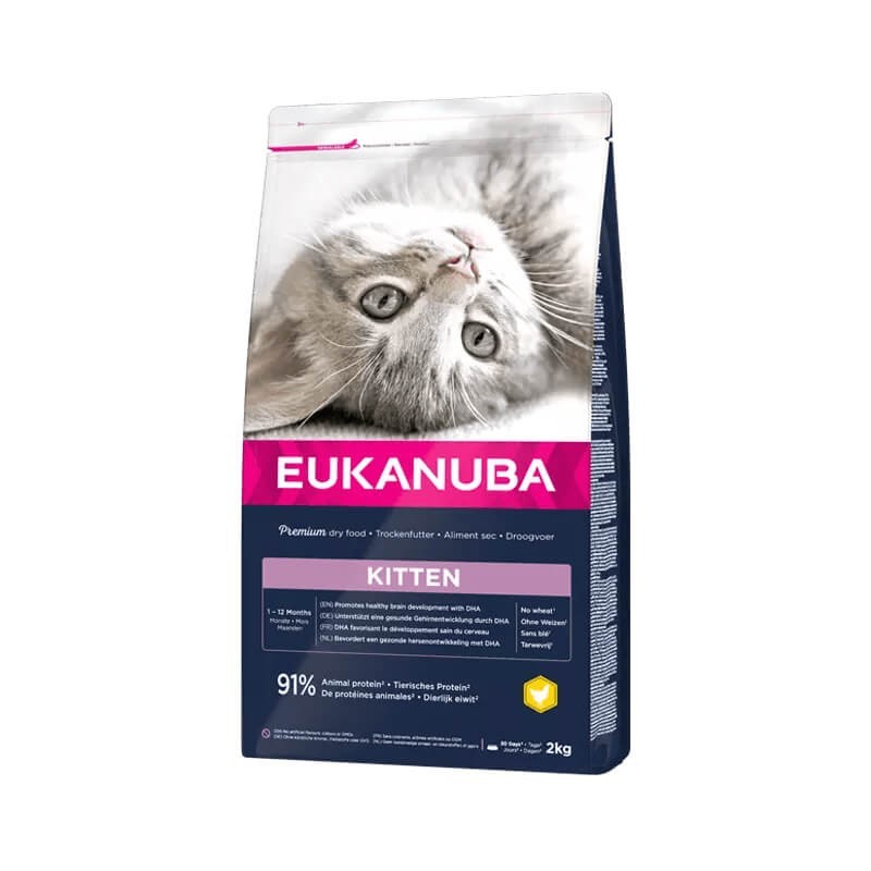 Kitten with chicken 2 kg, Eukanuba Kitten with chicken 2 kg, Eukanuba