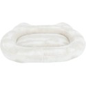 Nelli bed, cat shape, 58 x 53 cm, white-taupe, Trixie