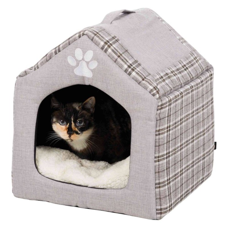Dog bed Silas 40x45x40cm grey/cream Dog bed Silas 40x45x40cm grey/cream