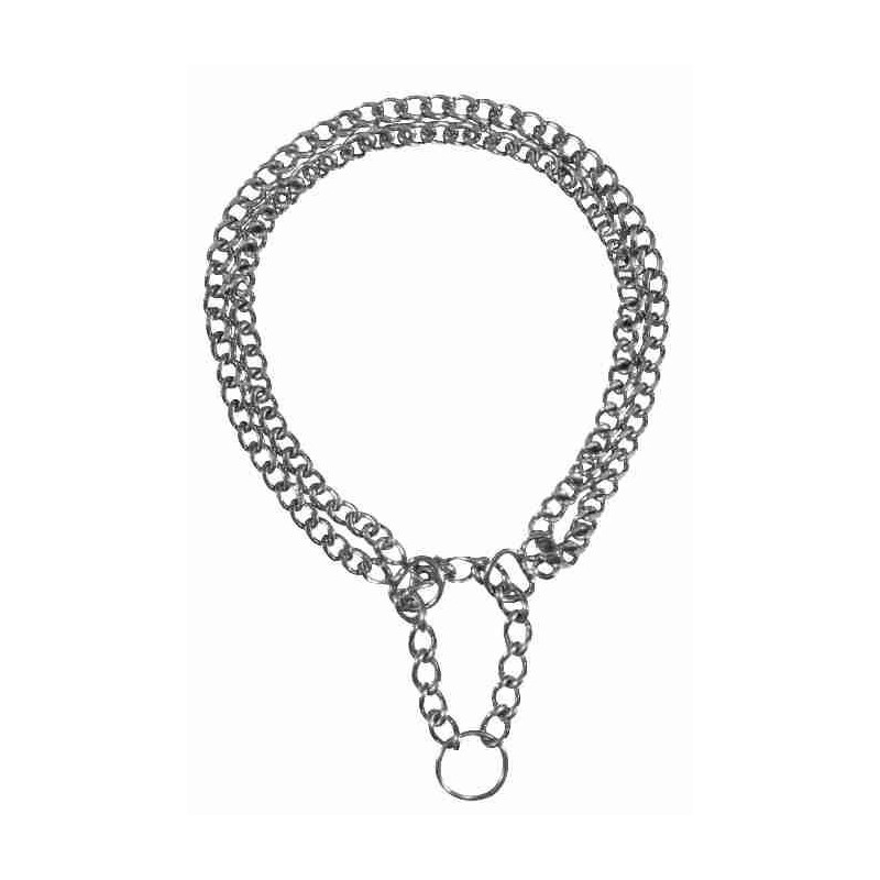 Semi-choke chain, double row, chromed, 55 cm/2.5 mm Semi-choke chain, double row, chromed, 55 cm/2.5 mm