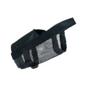 Muzzle with net insert, polyester, L, black