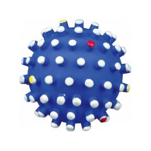 Hedgehog ball, big nubs, vinyl, ø 10 cm, toy for dogs