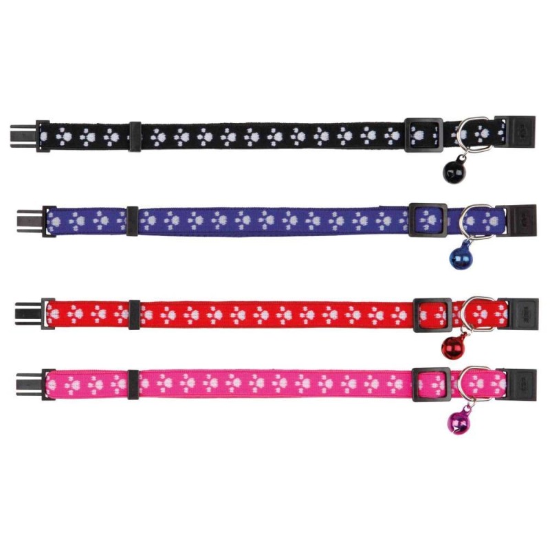 Cat collar, elastic, nylon Cat collar, elastic, nylon