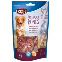 Treat for dogs Premio rice duck bones, 80 g
