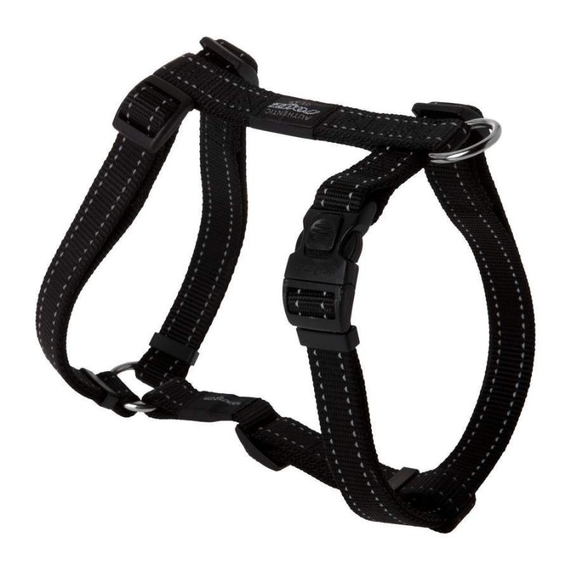 Harness H Fanbelt L 45-75cm black, Rogz Harness H Fanbelt L 45-75cm black, Rogz