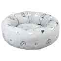 Mimi bed, ø 50 cm, light grey