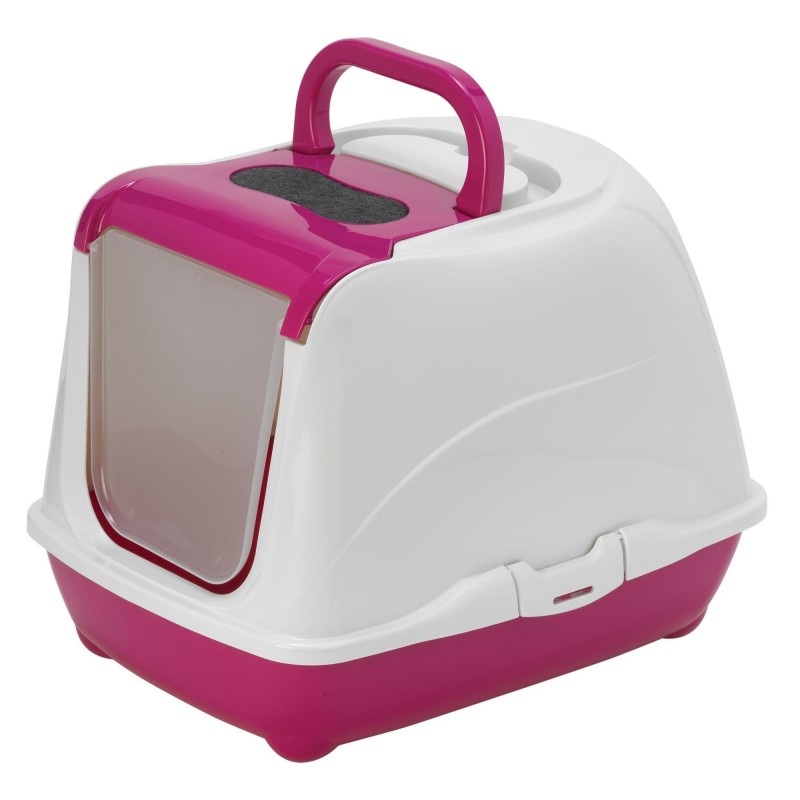 Cat litterbox Flip Cat 50x39x37cm hot pink Cat litterbox Flip Cat 50x39x37cm hot pink
