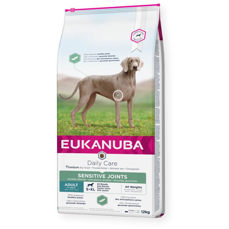 Adult chicken for dogs with sensitive joints 12kg, Eukanuba Adult chicken for dogs with sensitive joints 12kg, Eukanuba