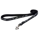 Fancy dress medium 16mm Scooter Fixed Dog Lead, Black Bone Design, Rogz