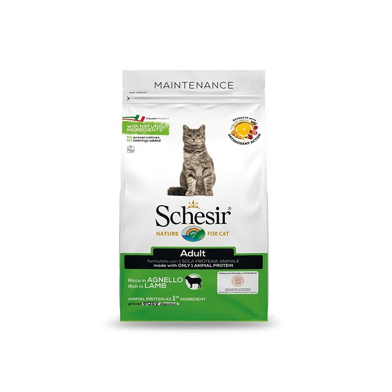 With lamb 1.5kg dry cat food, Schesir With lamb 1.5kg dry cat food, Schesir