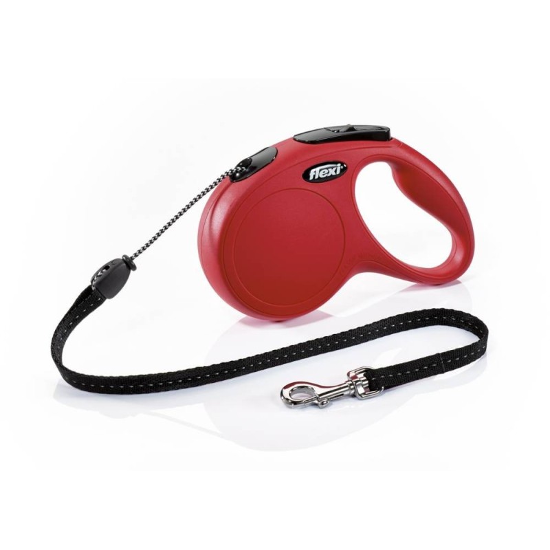 Walking leash New Classic cord 5m M red, Flexi Walking leash New Classic cord 5m M red, Flexi