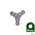 WHITE LINE Tee for three connectors