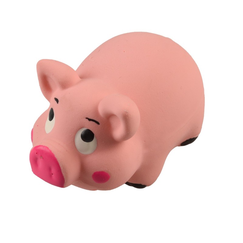 Dog toy latex Innocent Pig pink 6,5x3,8x4,6cm Dog toy latex Innocent Pig pink 6,5x3,8x4,6cm